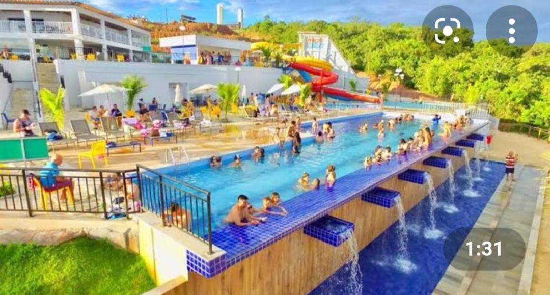 Apto Resort Do Lago Caldas Novas Bagian luar foto