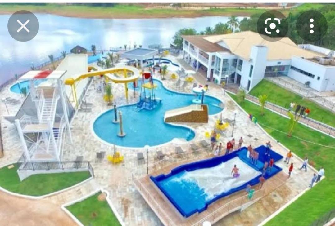 Apto Resort Do Lago Caldas Novas Bagian luar foto