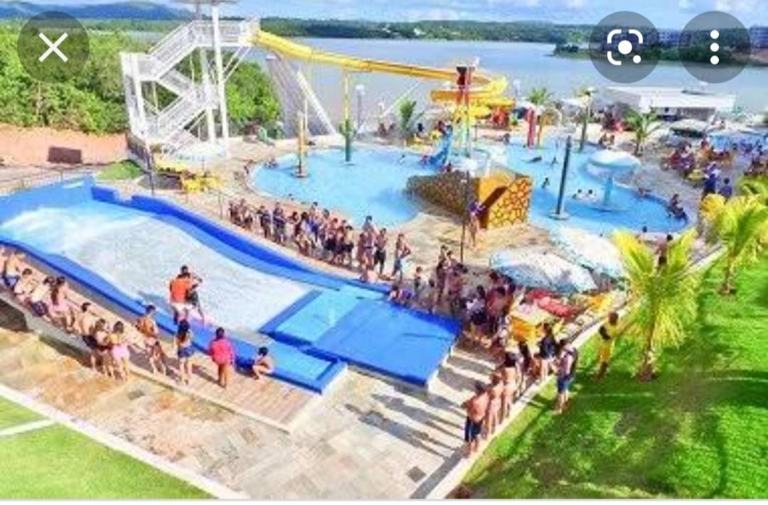 Apto Resort Do Lago Caldas Novas Bagian luar foto